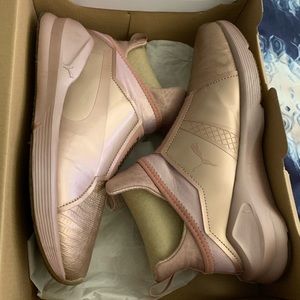 Rose Gold Puma Trainers